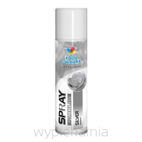 FC-BARWNIK SPOŻYWCZY W SPRAYU- SREBRNY 250ml