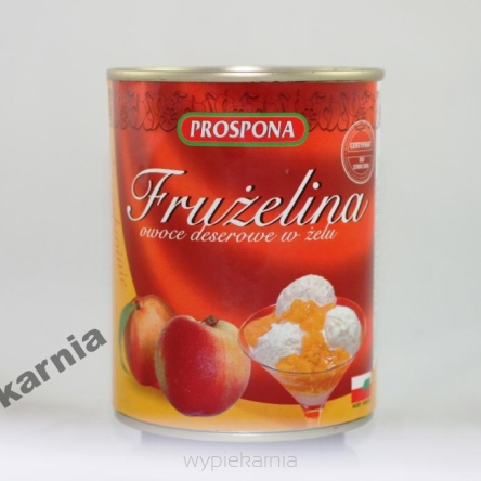FRUŻELINA - owoce w żelu 380g - brzoskwinia