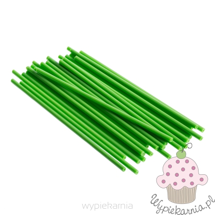 PATYCZKI DO LIZAKÓW CAKE POPS 1 KG  ZIELONE